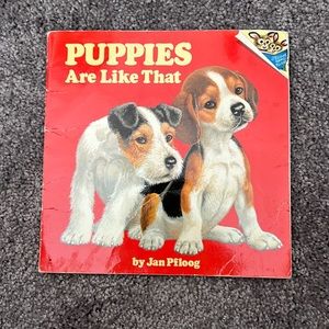 Vintage Paperback Children’s Book Puppies are like that by Jan Pfloog